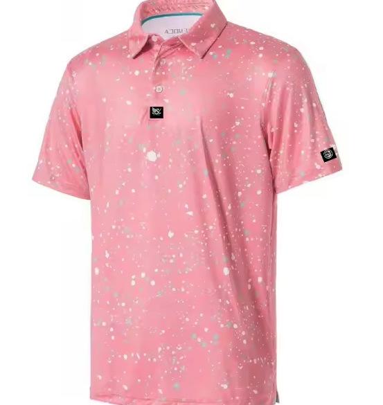New Men's Summer POLO Shirt Men's Casual Short Sleeve Lapel T-Shirt D Printed Short Sleeve POLO