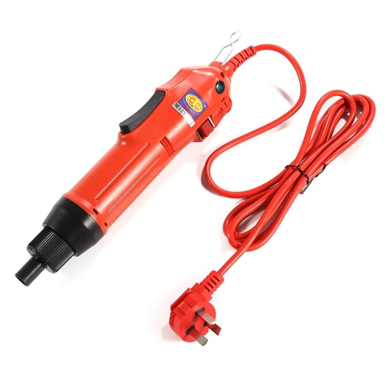 220V Industrial Precision Electric Screwdriver Set Electric Tool High Torque Electric Screwdriver with 9Pcs Bits
