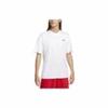 Nike Solid Color Crew Neck Pullover Short-Sleeve T-Shirt for Men In White FQ3763-100