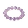Lavender Amethyst Round Bead Bracelet - Natural Ice Fairy Design