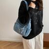 Denim Bag Women's Shoulder Bag Large Capacity Commuter Crossbody Bag
