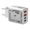 Fast Speed 120W Charger Two PD USB Port European Standard Multiple Device Compatibility