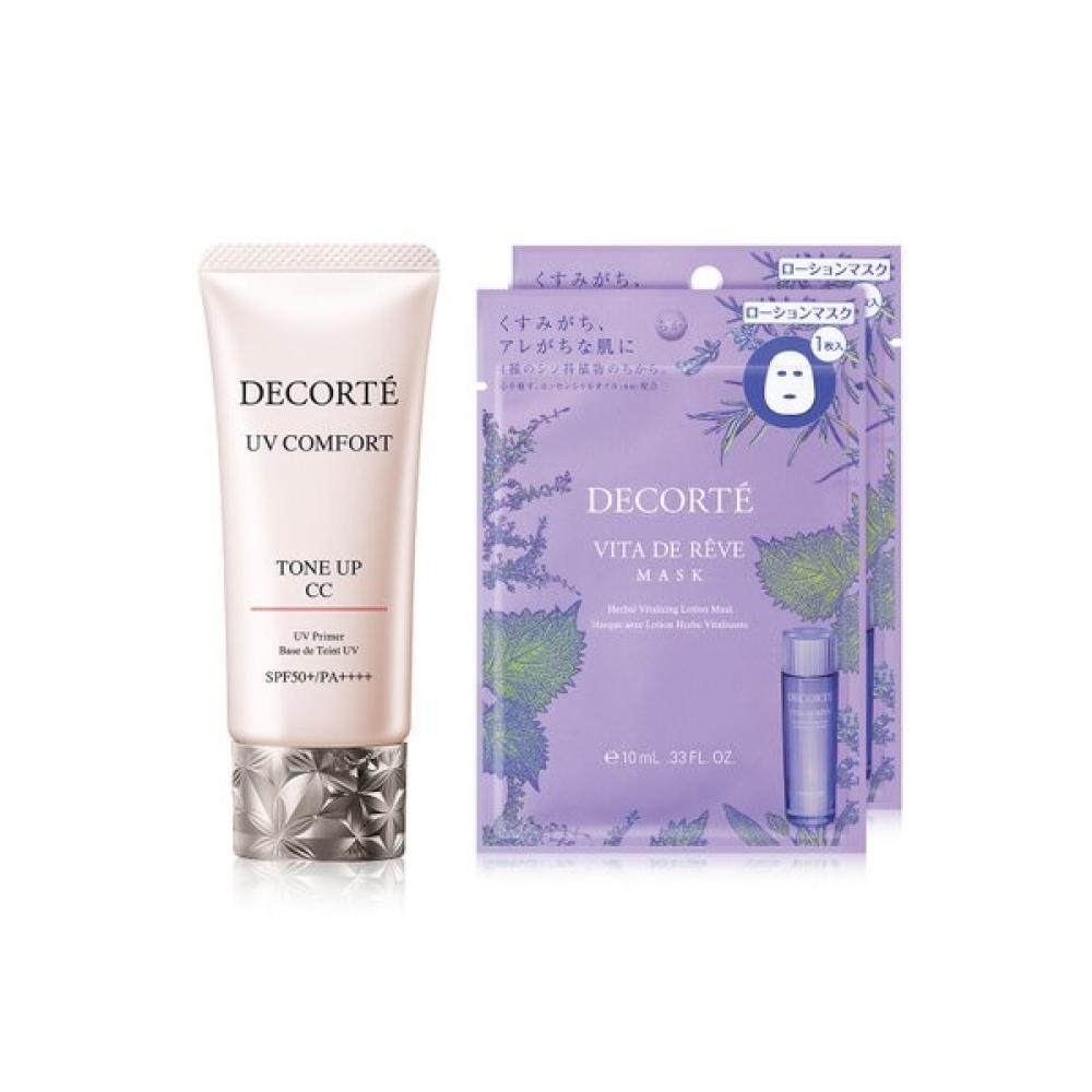 Decort Uv Comfort Tone Up Cc Set 01 light beige