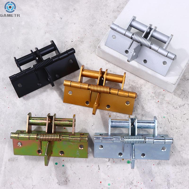 Hardware Multi-function Detachable Self Closing Spring Hinge Automatic Door Closer Hinge FFurniture Fittings Positioning Closer