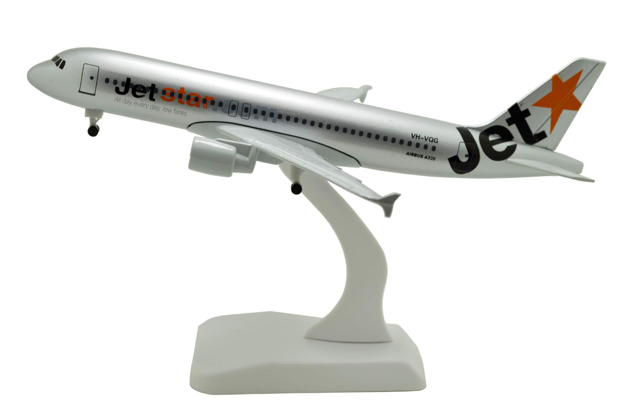 

TANG DYNASTY Scale Standard Version Jetstar Airways Airbus A320 Torano Alloy Airplane Model Toy 1/400