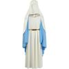 Jungfrau Maria Kostüm für Erwachsene Biblisches Religiöses Kleid für Party Bühne Halloween Cosplay Damen für Biblische Party Kirchenaufführung