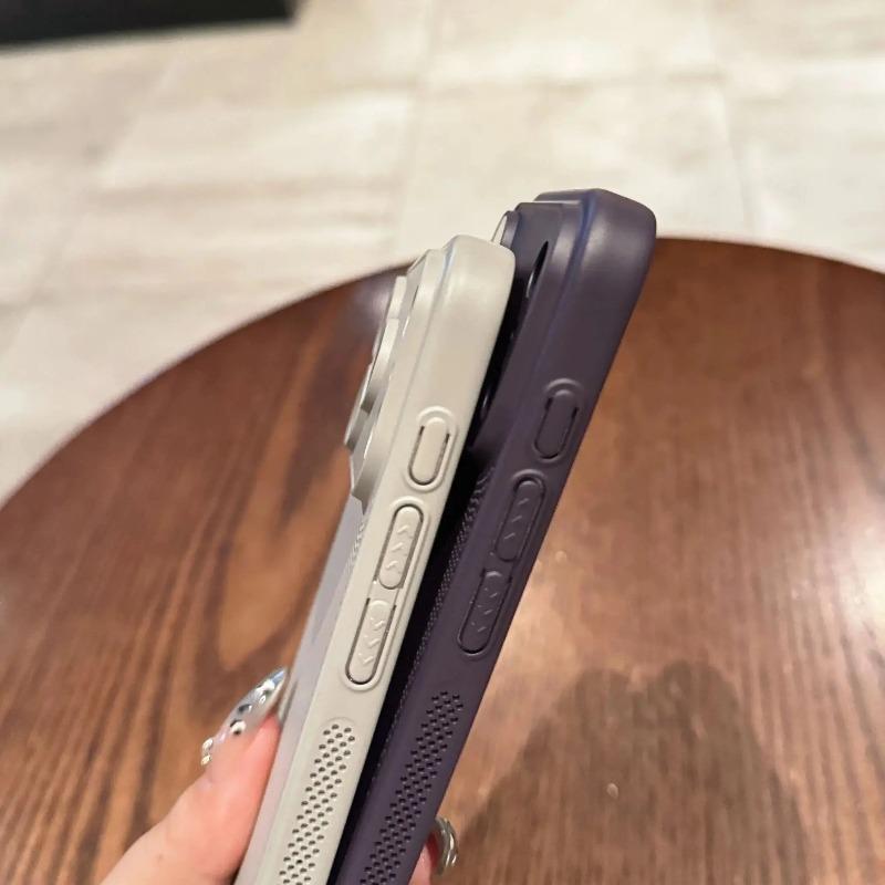 Für Für Iphone 17 Pro Max Wärmeableitung Harte Handyhülle für Für Iphone 17 Air 17pro 16E 16Promax Kühlende Wabenstruktur PC-Schale
