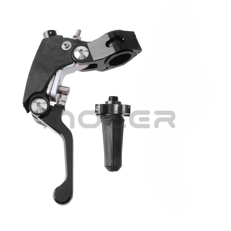 Racing CNC Aluminum Foldable 360 Clutch Brake Levers Handle Save Effort For CR CRF YZF EXC Bosuer Kayo T2 T4 T6 K2 K6 K6R KT250