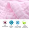 5 Reusable Foam Gauze Square Towels, Soft Towels, Multiple Colors For Facial Care, Home Wash Cloth