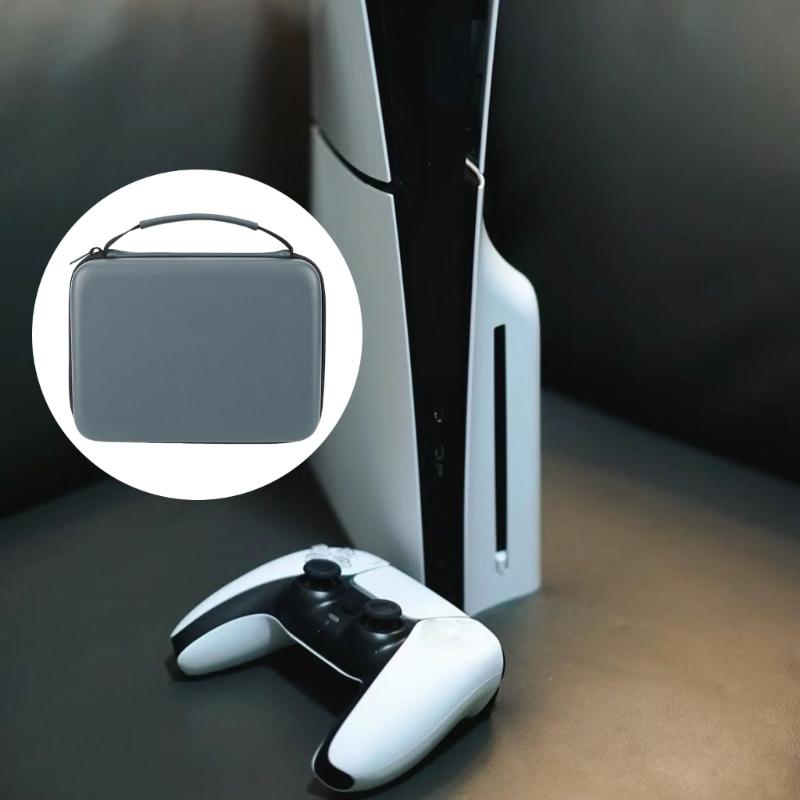 Organized Storage Bag for Gaming Accessories EVA With Base Multiple Layer Protective for Secure Transport