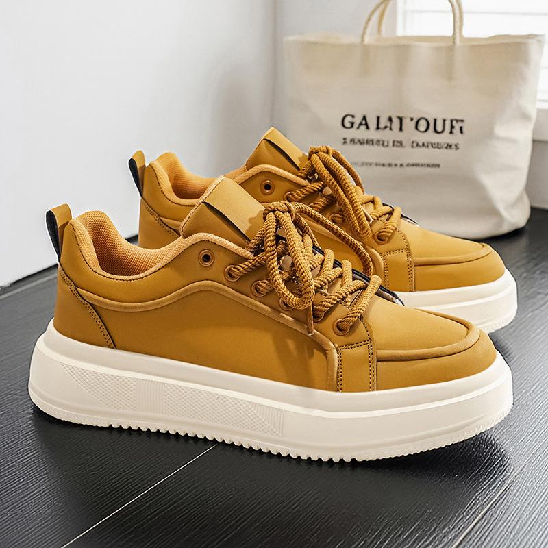 Autumn board shoes new outdoor leisure sports teenagers height-increasing platform shoes