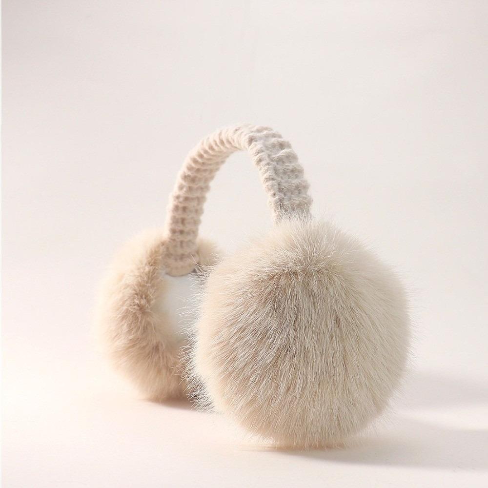 Folding Winter Earmuffs Faux Fur Ear Warmer Fashion Earflap Protection for Men Women