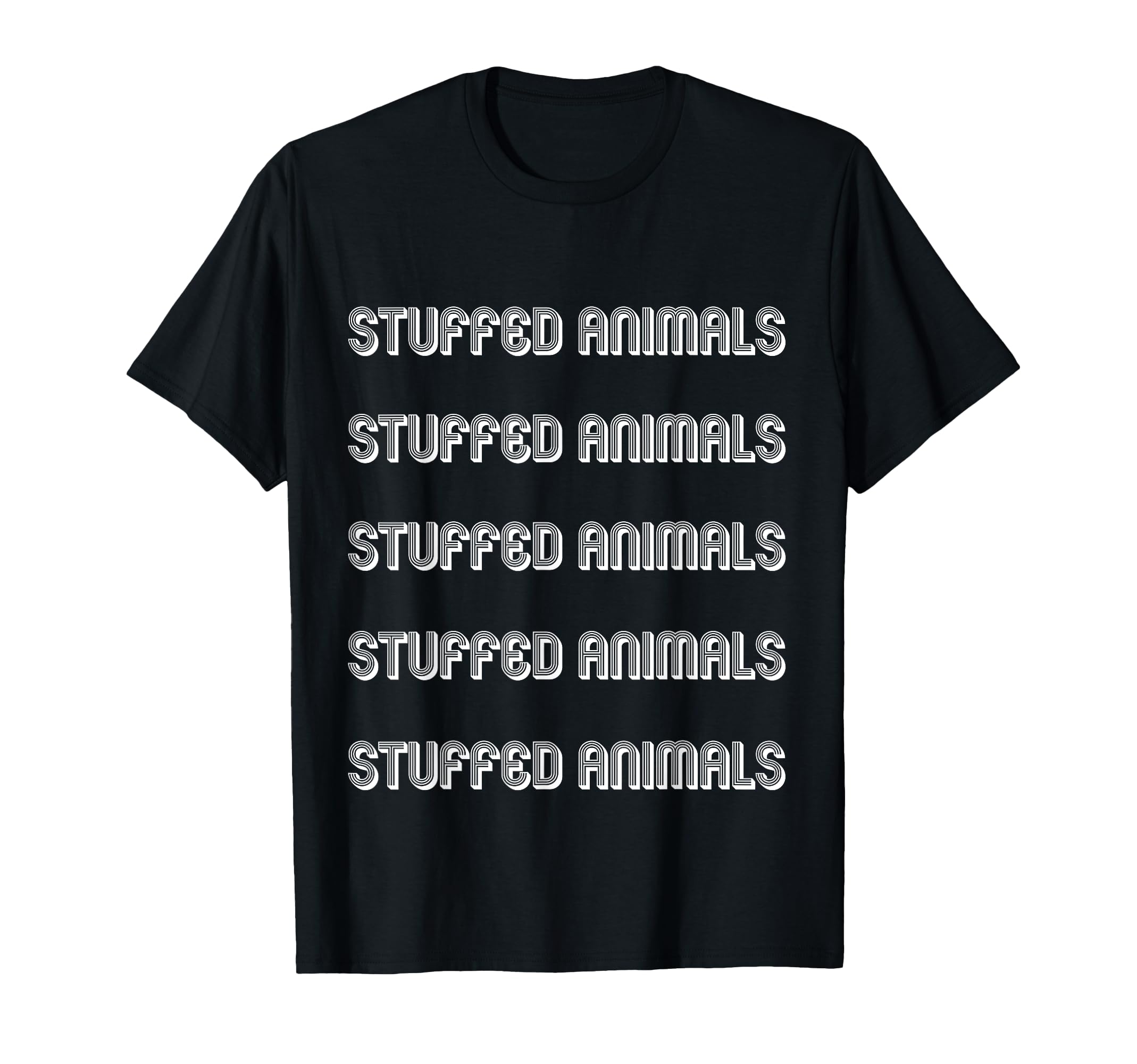 

Stuffed Animal Lover T-Shirt чёрный