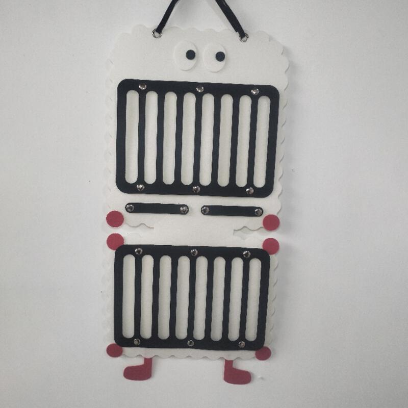 

Органайзер для бантов для волос, настенный подвесной держатель для повязки на голову, вешалка для хранения заколок для волос, компактный аксессуар для комнаты для девочек чёрный