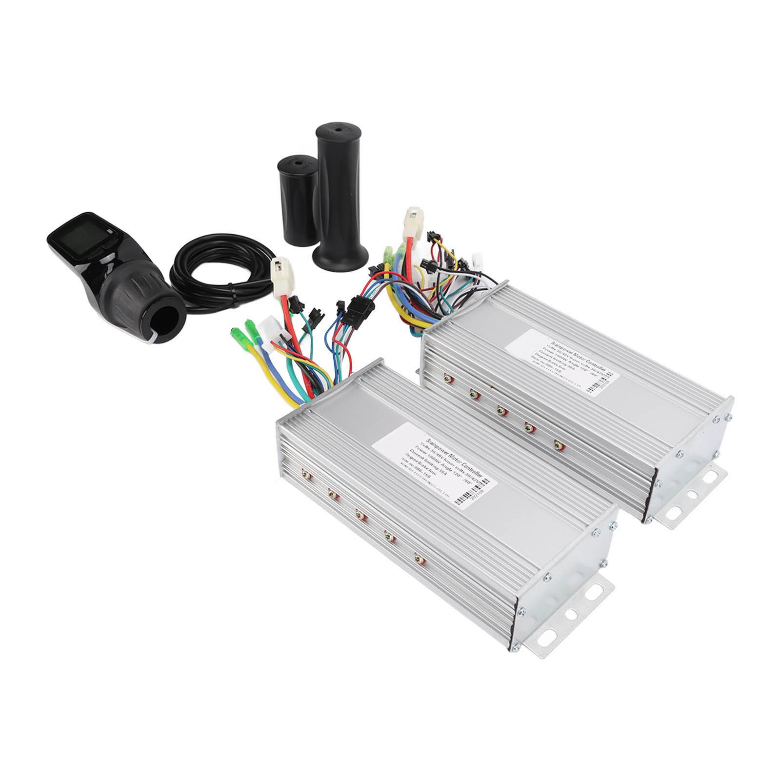 36В 48В 1000Вт Электровелосипед Двойной Привод Мотор Контроллер 886 Полуручка ЖК-Дисплей Комплект