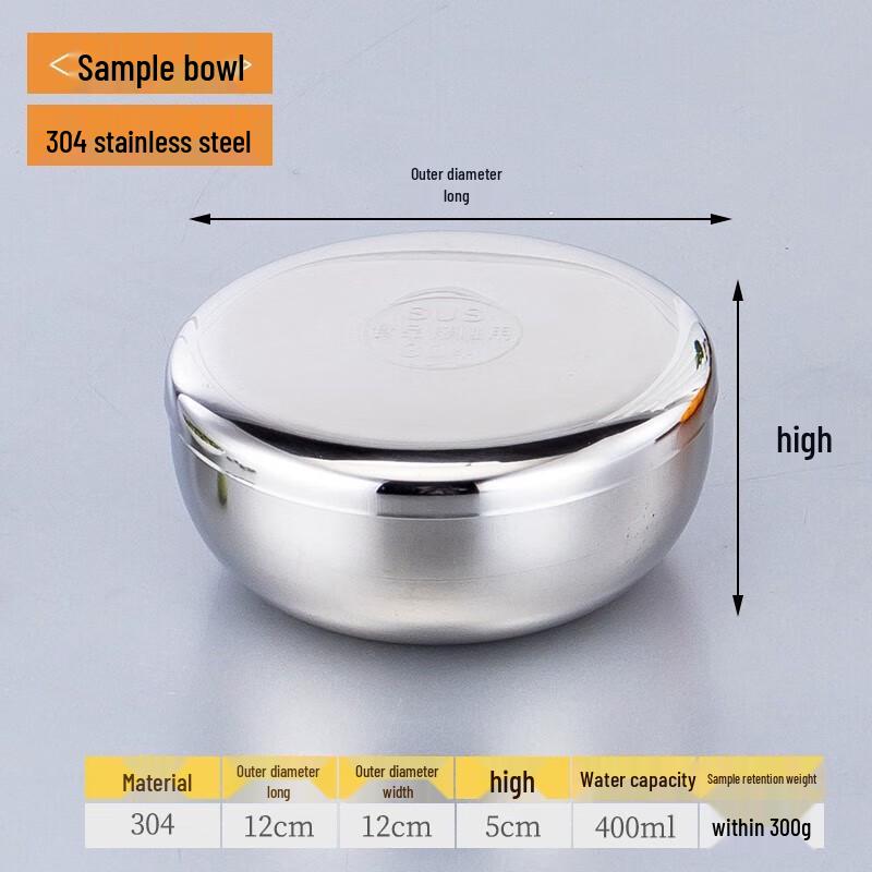 

Huihuang 304 Stainless Steel Lidded Food Storage Container