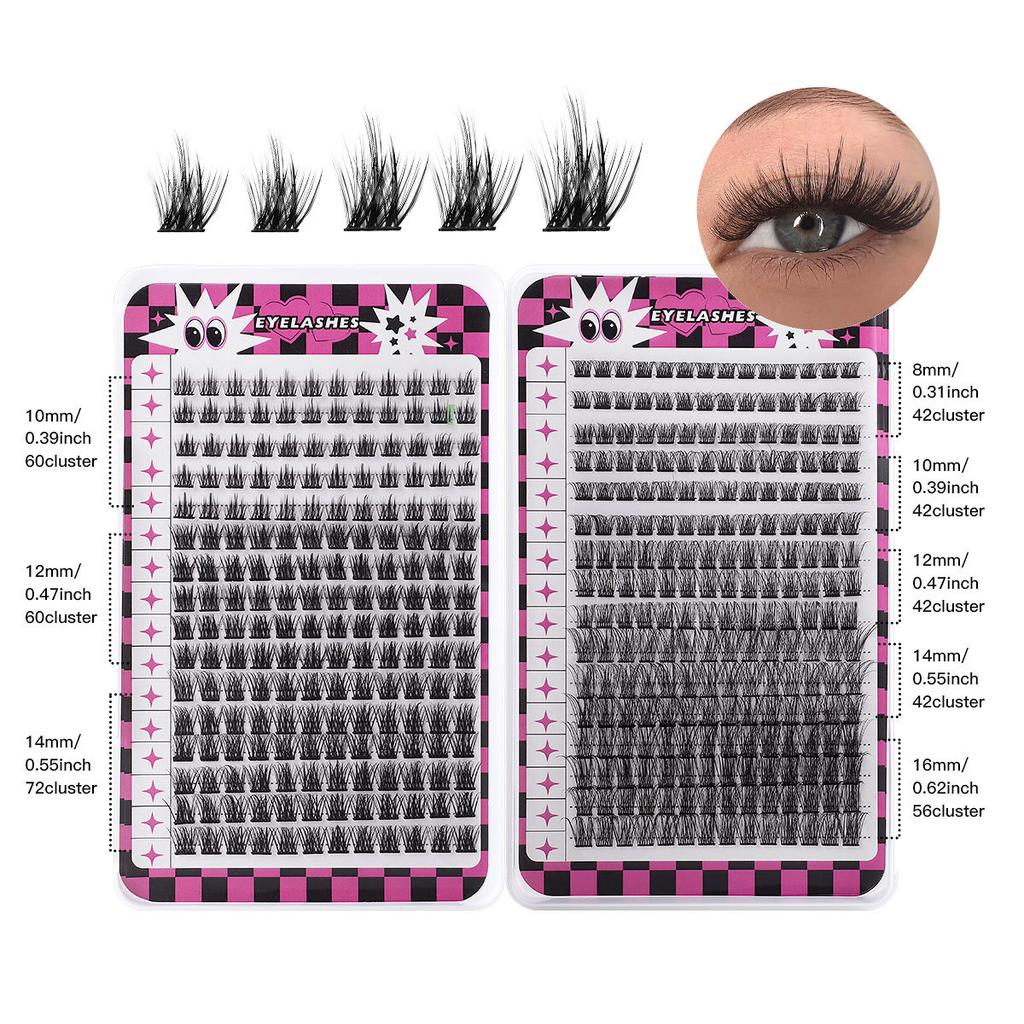 Diy Single Tuft Eyelash Book False Eyelashes Natural Thick D Song Segmented Grafting Eyelashes