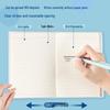 Deli T3272 32K Glass Clear Notebook