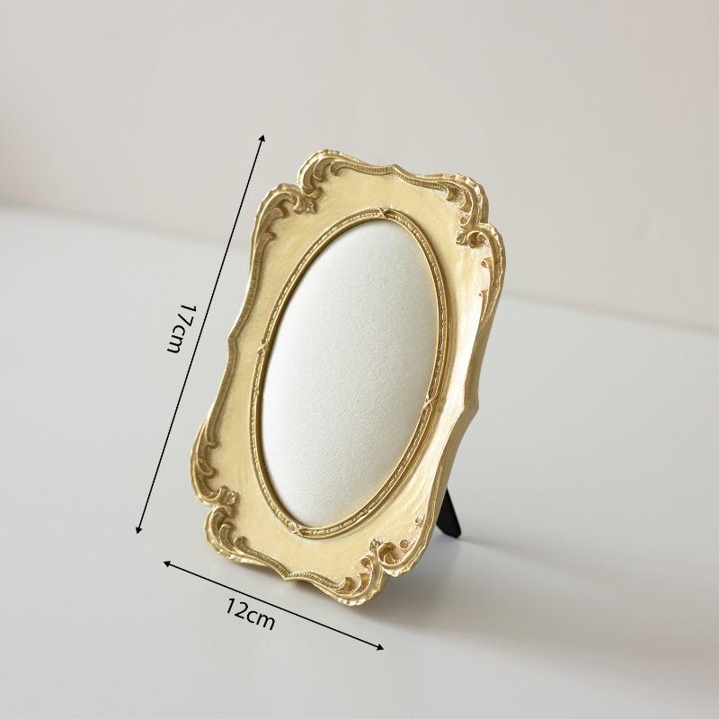 Vintage Jewelry Display Stand Photo Frame Necklace Earrings Display Rack Counter Ring Storage Rack Live Streaming Shooting Props