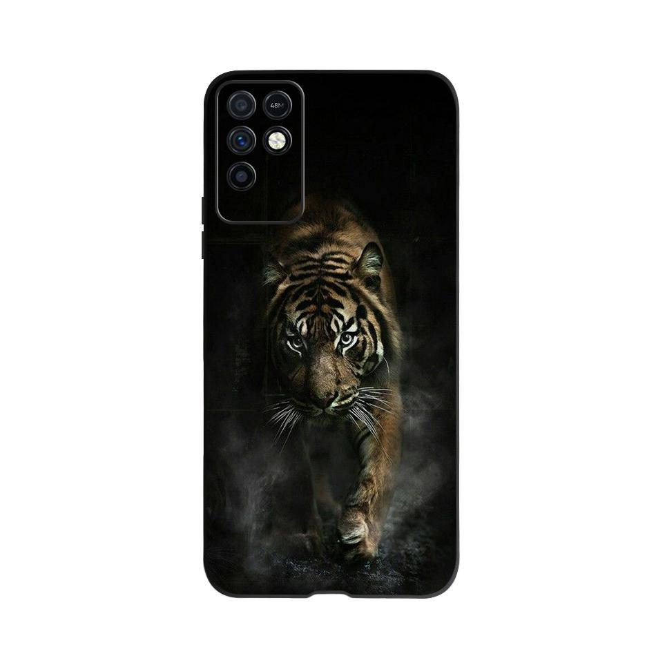 Phone Case For Infinix Note 10 Case 6.95" Soft Silicone TPU Back Cover For Infinix Note10 X693 Coque Cute Animal Fundas Bumper