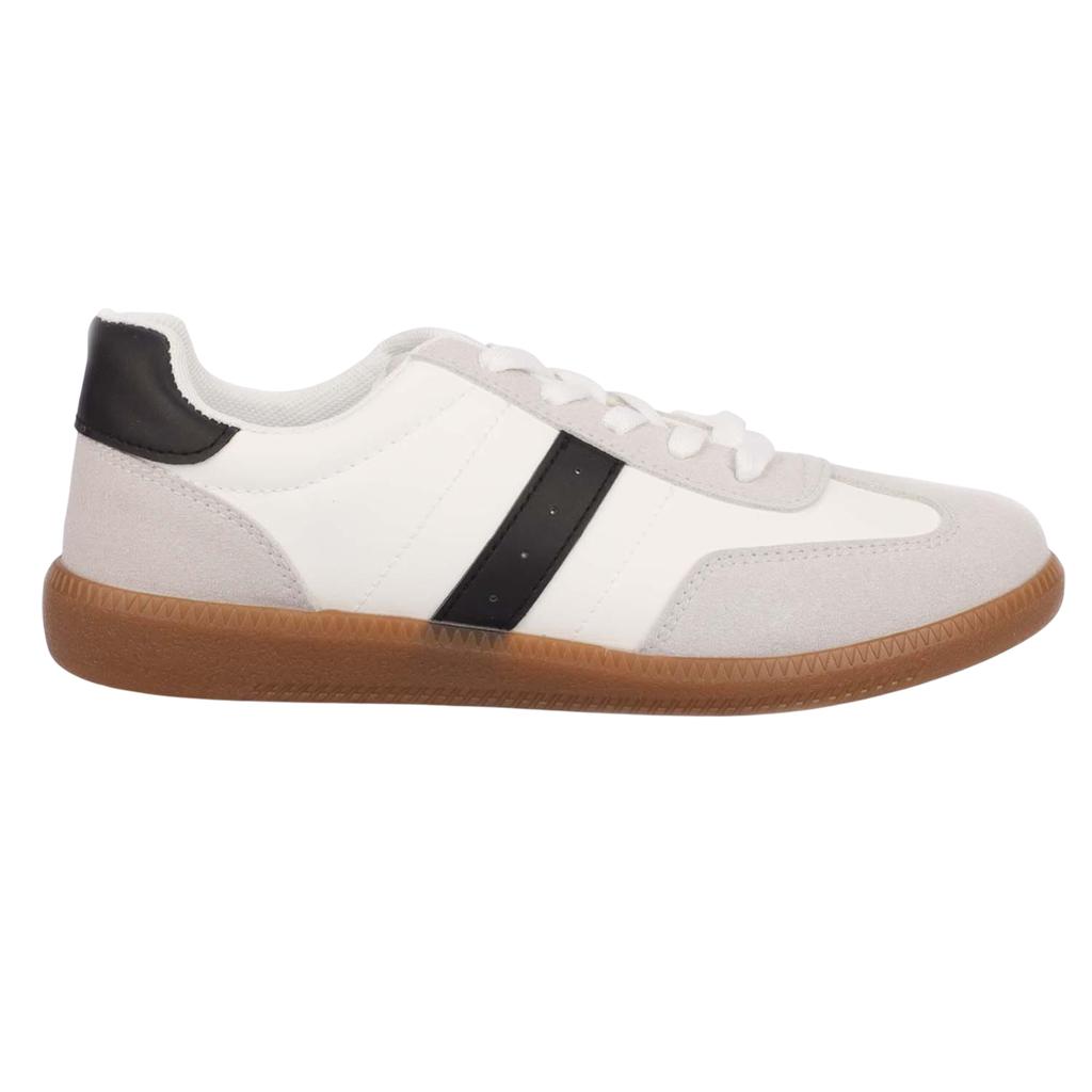 Where's That From Womens/Ladies Contrast Panel Trainers