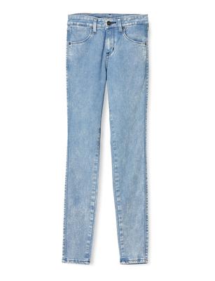 Lee Jeans JEGGINGS Stretch Skinny Denim Light Blue LL1370 [Official] Pants, Women's, 2, XXS,
