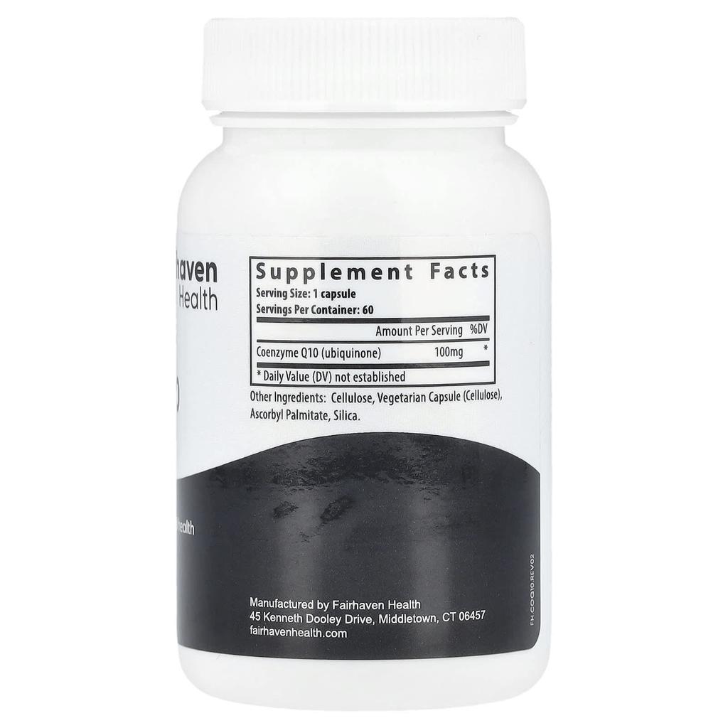 Co-Q10, 60 capsules (100 mg per capsule)