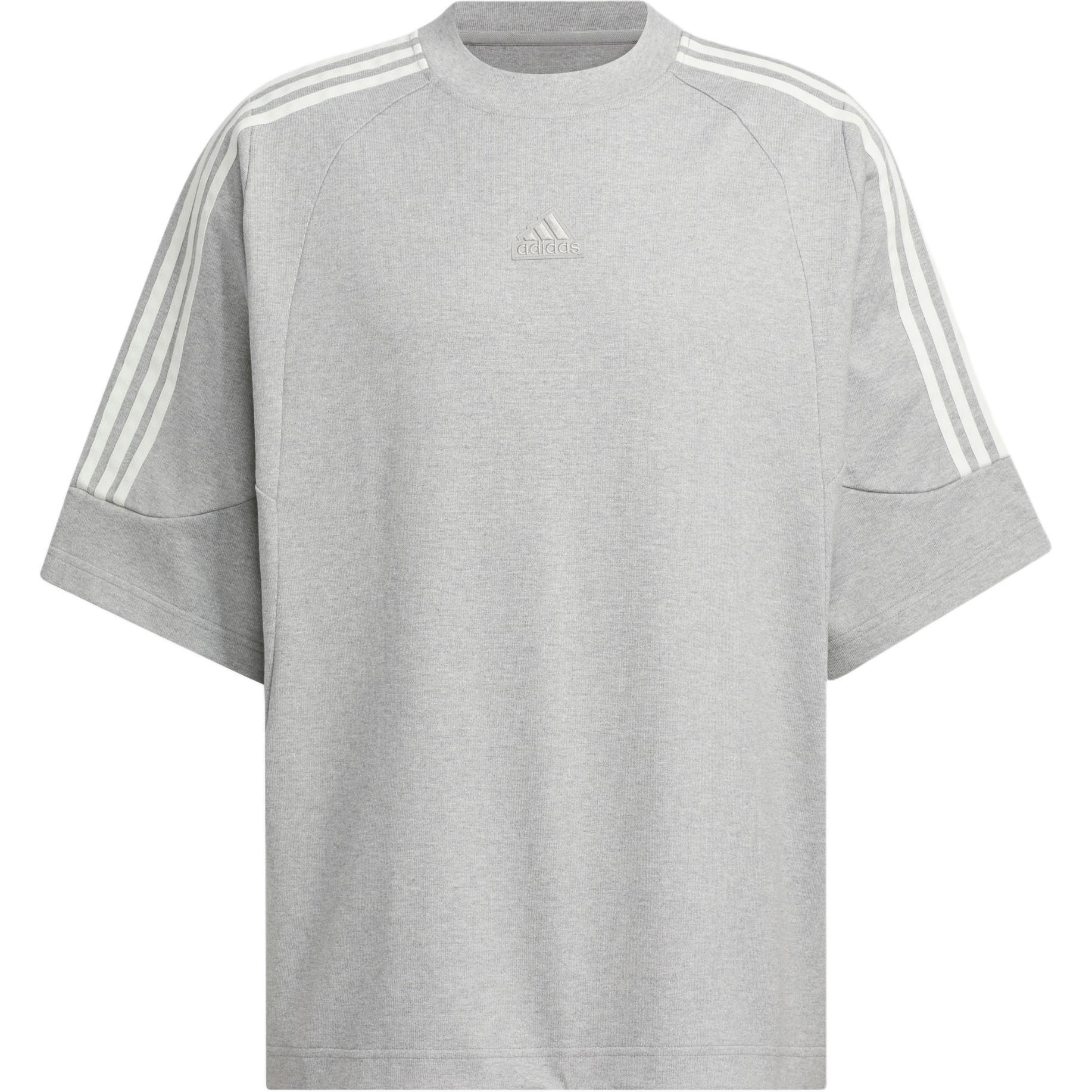 adidas Logo T-Shirt Asia Sizing Grey Men s JI6644 XL