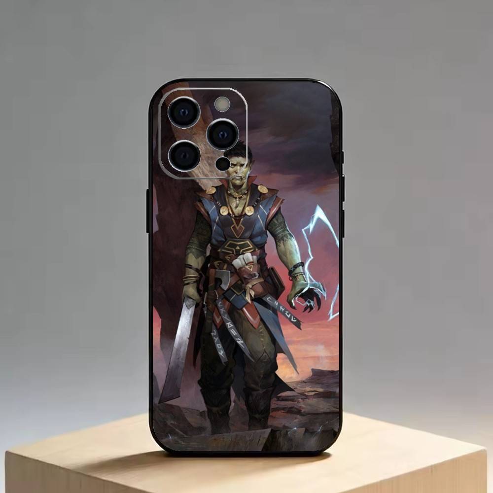 Pathfinder Kingmaker   Funda de Teléfono Para iPhone 17, 16,15,14,13,12,11 Plus,Pro Max, Otros Cubierta Blanda Negra