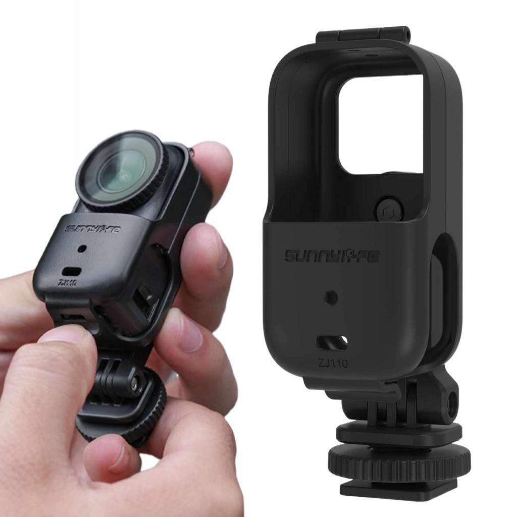 For DJI Osmo Nano Protective Frame Case Camera Expansion Cage Mounting Bracket 360 Degree Rotating Camera Protective Frame Cage
