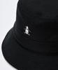 [Munsingwear] Bucket hat, padded, warm, adjustable size, cold weather, golf, MG4FCP76U BK00 (black)