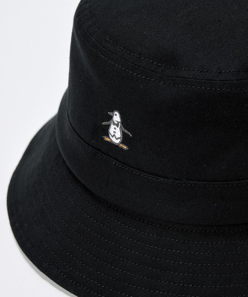 [Munsingwear] Bucket hat, padded, warm, adjustable size, cold weather, golf, MG4FCP76U BK00 (black)