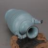 Song Dynasty Ru Kiln Blue Glaze Knife-Cut Dragon Handle Pot - Chinese Cultural Relic Antique Porcelain Imitation