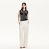 Veromoda Women's Sleeveless Striped Knit Cardigan