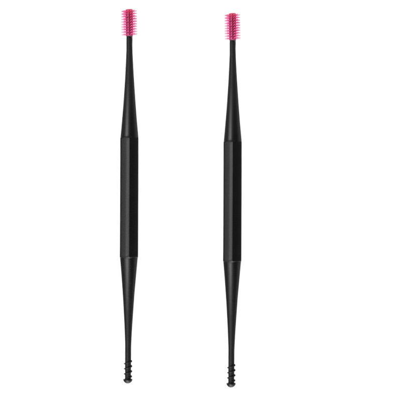 2pc Spiral Ear Spoon, Double Headed Rotating Ear Digging Spoon, EarPicking Tool, Double-Ended Earpick, Clean Ear Safety