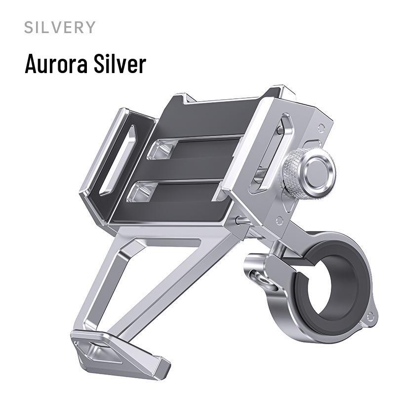 

Aluminum Electric Vehicle Phone Holder for Bikes - Shockproof Navigation Mount