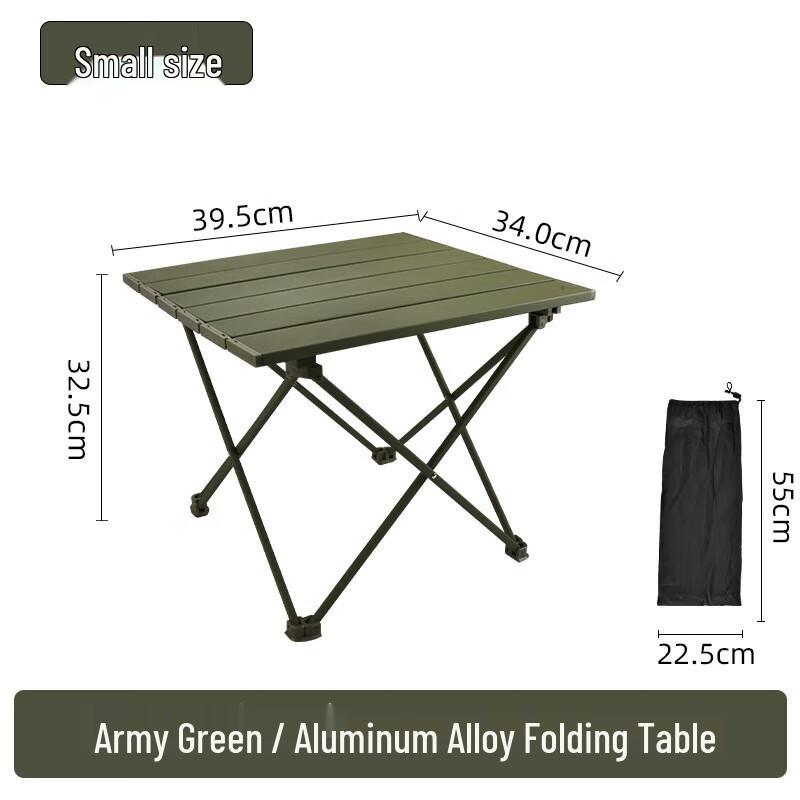 Lightweight Portable Aluminum Folding Camping Table