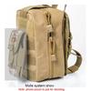 Hunting Molle Pouch EDC Tool Bag Holder Outdoor Sports Travel Camping Hiking Accessories Organizer EMT Waist Pack Bags
