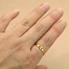 Kinitial Stylish and minimalist laser engraved stainless steel Cat Dog Lovers Jewelry Memorial Ring Pet Jewelry anniversary gift