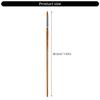 Long Handle Artist Paintbrush for Large Canvas Painting Wooden Grip Professional Nylon Bristles Multi Head Avaliable