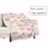 100x70cm Full Print Custom Pattern DIY Home Blanket Conditioning Blanket Sofa Cover Blanket