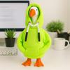 2Pcs Mini Goose Hoodie 7 Inch Desk Goose Outfit Tabletop Goose Statue Costume for Magnetic Goose Figurine Key Holder Table Decor
