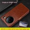 Vivo X90/X90 PRO Crazy Horse Leather Flip Case for 5G & iPhone 14 Plus