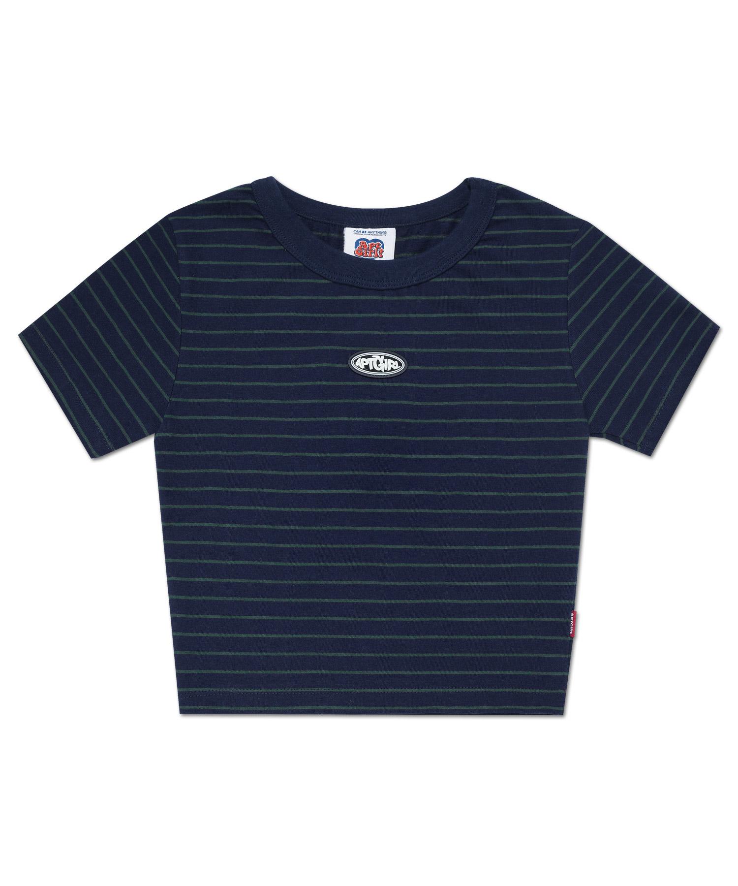 Apartment (W) Camila Crop T - Navy Free