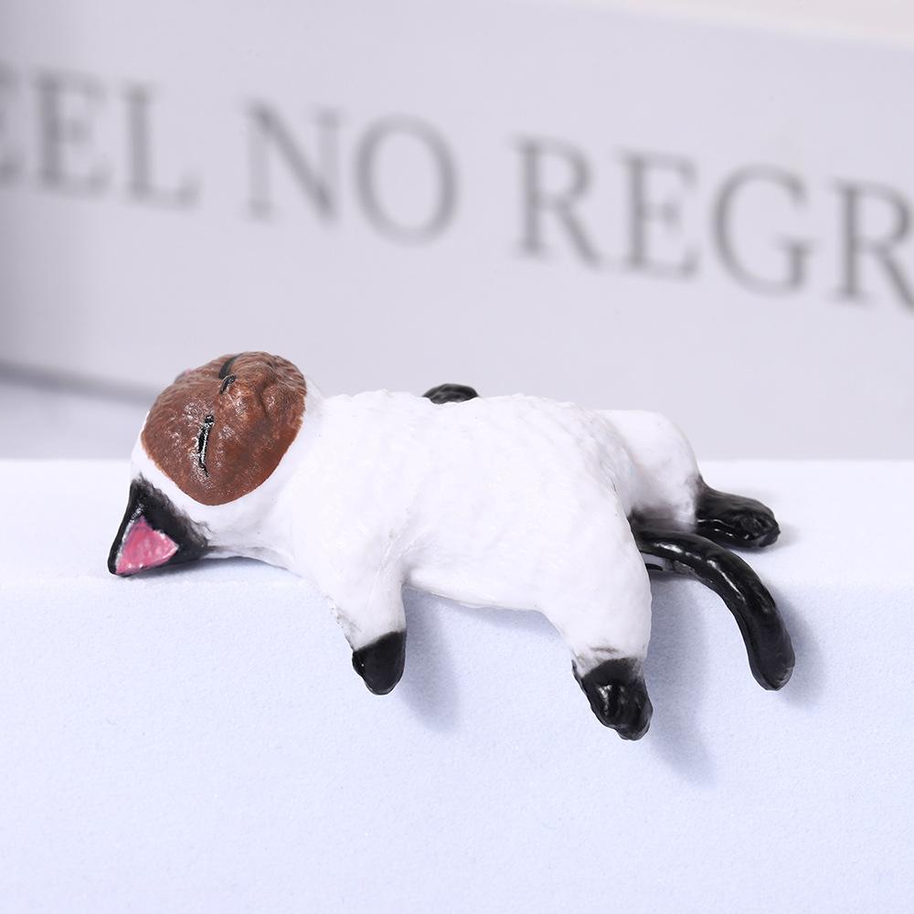 Edge Cat Computer Water Cup Car Edge Decoration Cream Glue Accessories Small Ornaments Figurines & Miniatures