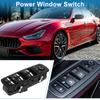 Power Window Switch No.5PG12DX9AB Front Left Driver Side Window Control Switch for Maserati Ghibli Levante Black