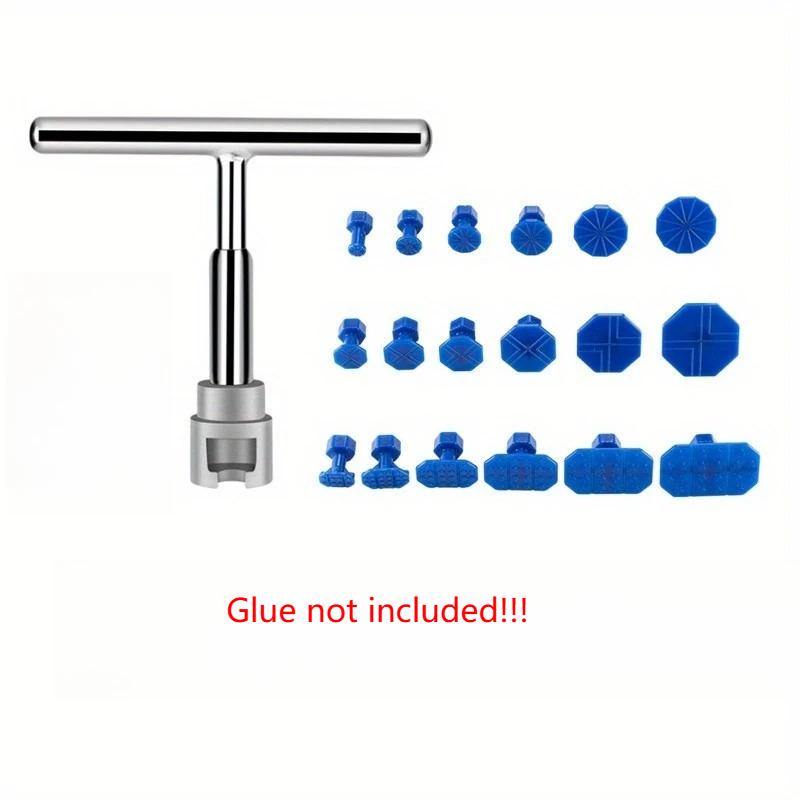 Набор для удаления вмятин, Универсальный Т-образный съемник для ремонта без покраски, Набор для удаления вмятин