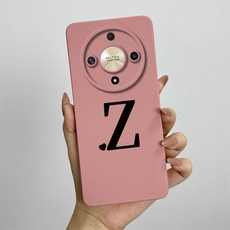 For Honor Magic5 Lite Case Magic 6 Lite Cute Couple Letters Cover Soft TPU Phone Case For Honor Magic6 Lite Magic 5 Lite Bumper