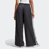 adidas Originals Logo Print Straight Leg High Waist Vintage Loose Casual Pants Women Pants Black IP7137