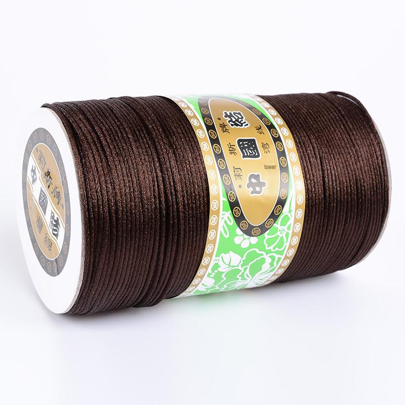 

Liz Тайваньский шелк Китайский узел Плетеный шнур Ожерелье/браслет - Размеры 5, 6, 7